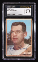 Don Larsen Signed 1962 Topps #33 (CGC 2.5) at PristineAuction.com