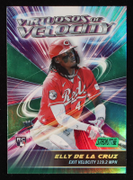 Elly De La Cruz 2024 Stadium Club Virtuosos of Velocity Green #VV3 #24/50 RC at PristineAuction.com