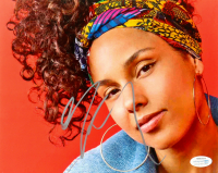 Alicia Keys Signed 8x10 Photo (ACOA) at PristineAuction.com