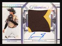 Ethan Salas 2024 Panini Flawless Prospect Patch Autographs #54 RC #8/25 at PristineAuction.com