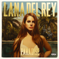 Lana Del Rey Signed "Paradise" Vinyl Record Album Cover (ACOA) at PristineAuction.com