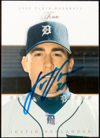 Justin Verlander Signed Flair Baseball Class of 2005 Trading Card (JSA) at PristineAuction.com