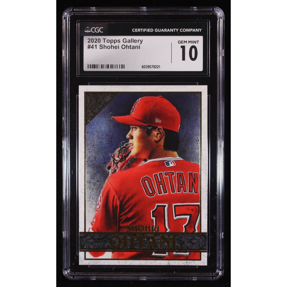 Shohei Ohtani 2020 Topps Gallery #41 (CGC 10) at PristineAuction.com