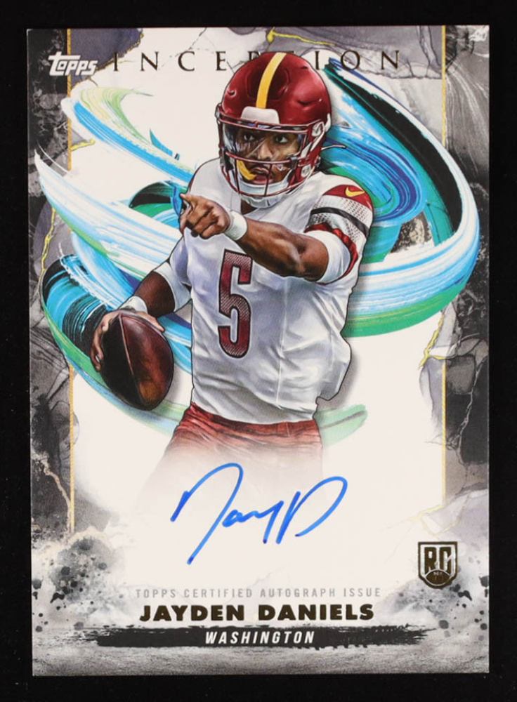 Jayden Daniels 2024 Topps Inception Rookie Autographs #RAJD RC
