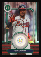 Ozzie Albies 2024 Topps Tribute Stamp of Approval Relics Green #SOAOA #36/99 at PristineAuction.com