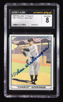 Charlie Gehringer Signed 1977 Play Ball '41 Reprint #22 (CGC 8) at PristineAuction.com