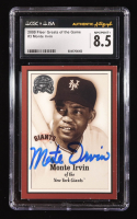 Monte Irvin Signed 2000 Fleer Greats of the Game #3 (CGC 8.5) at PristineAuction.com