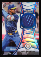 Byron Buxton 2025 Topps Tribute Tributaries Relics Blue #TTBB #1/150 at PristineAuction.com