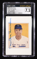 Duke Snider Signed 1989 Bowman Reprint Inserts / '49 Bowman (CGC 7.5) at PristineAuction.com