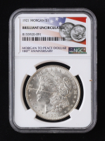 1921 Morgan Silver Dollar (NGC BRILLIANT UNCIRCULATED) at PristineAuction.com