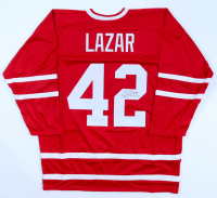 Curtis Lazar Signed Jersey (JSA) at PristineAuction.com