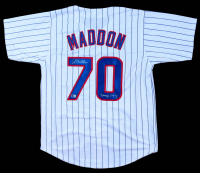 Joe Maddon Signed Jersey Inscribed "16 WS Champs" (Beckett) at PristineAuction.com