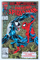 1993 "The Amazing Spider-Man" #375 Gold Foil Cover Marvel Comic Book at PristineAuction.com