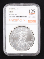2016 American Silver Eagle - ANA 125 Year Celebration (NGC MS69) at PristineAuction.com