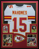 Patrick Mahomes Custom Framed Jersey at PristineAuction.com