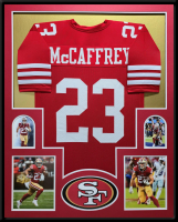 Christian McCaffrey Custom Framed Jersey at PristineAuction.com
