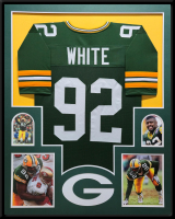 Reggie White Custom Framed Jersey at PristineAuction.com