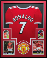 Cristiano Ronaldo Custom Framed Jersey at PristineAuction.com