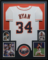Nolan Ryan Custom Framed Jersey at PristineAuction.com