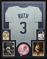 Babe Ruth Custom Framed Jersey at PristineAuction.com