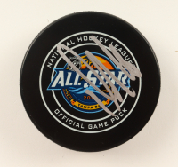 Aleksander Barkov Signed 2018 All-Star Logo Hockey Puck (Beckett) at PristineAuction.com