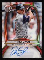 Tim Salmon 2025 Topps Tribute Autographs Gold #TATSN #60/75 at PristineAuction.com