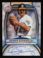 Dennis Eckersley 2025 Topps Tribute Autographs Blue #TADE #86/150 at PristineAuction.com