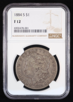 1884-S Morgan Silver Dollar (NGC F12) at PristineAuction.com