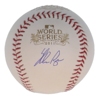 Nolan Ryan Signed 2011 World Series Logo Baseball (PSA) at PristineAuction.com