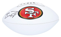 Brock Purdy Signed 49ers Logo Football (Fanatics) at PristineAuction.com