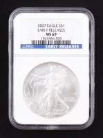 2007 American Silver Eagle - Early Releases (NGC MS69) at PristineAuction.com
