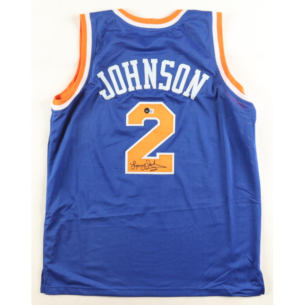 Larry Johnson Signed Jersey (Beckett) at PristineAuction.com