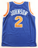 Larry Johnson Signed Jersey (Beckett) at PristineAuction.com