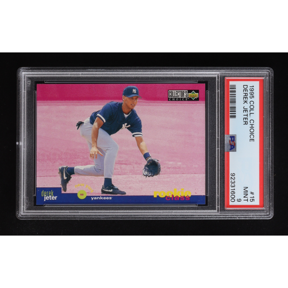 Derek Jeter 1995 Collector's Choice #15 RC (PSA 9) at PristineAuction.com