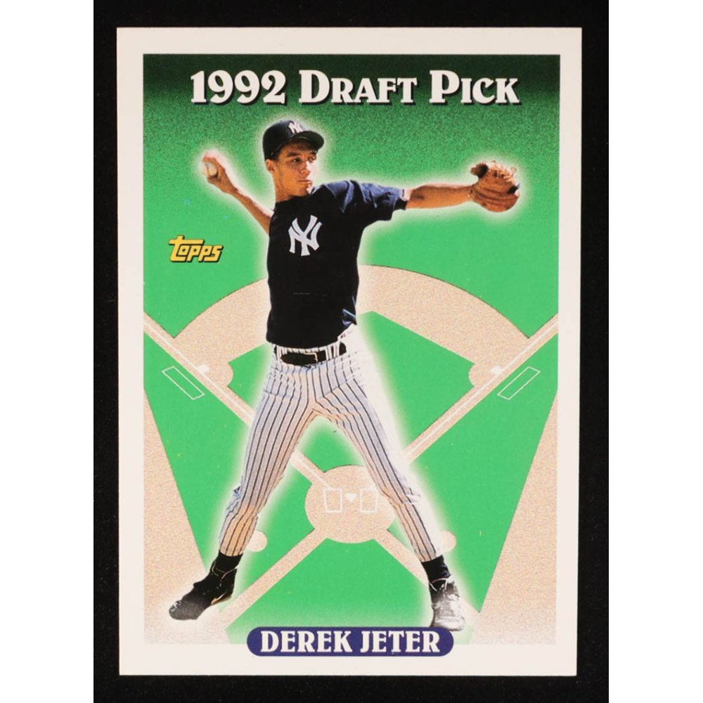 Derek Jeter 1993 Topps Draft Pick #98 RC at PristineAuction.com