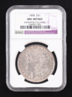 1898 Morgan Silver Dollar (NGC UNC DETAILS) at PristineAuction.com
