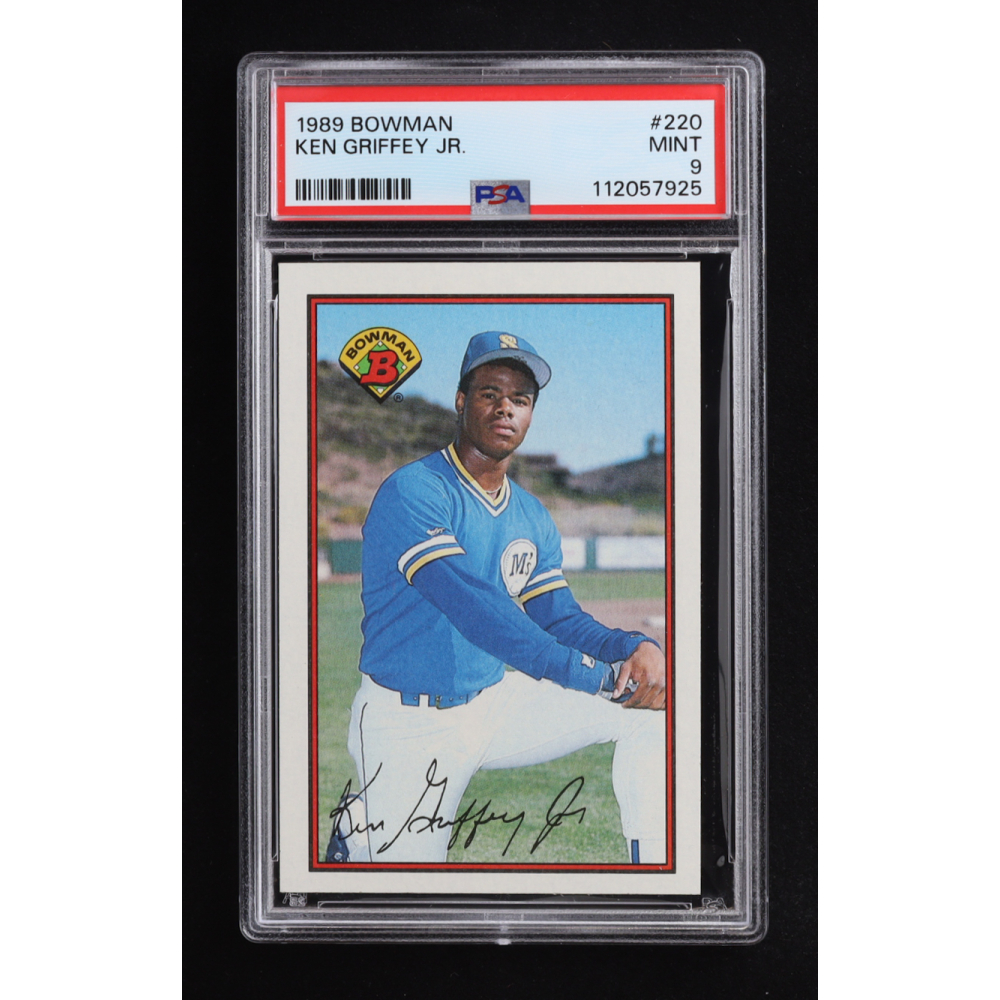Ken Griffey Jr. 1989 Bowman #220 RC (PSA 9) at PristineAuction.com