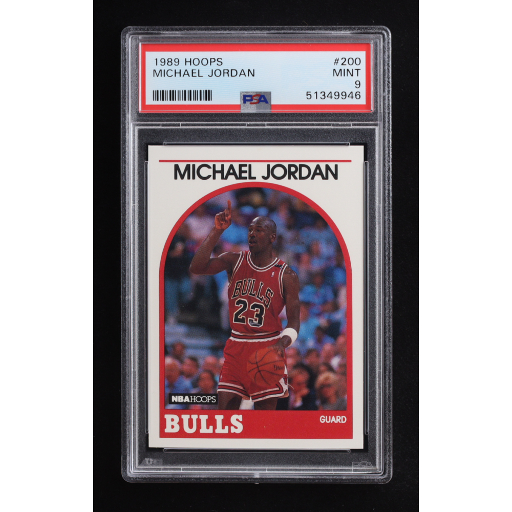 Michael Jordan 1989-90 Hoops #200 (PSA 9) at PristineAuction.com