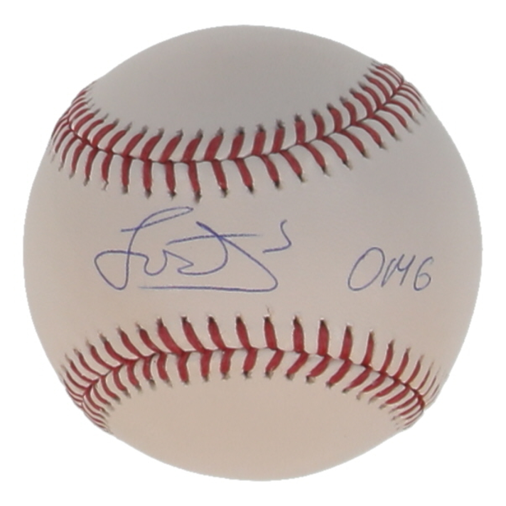 Jose Iglesias Signed OML Baseball Inscribed "OMG" (Beckett) at PristineAuction.com