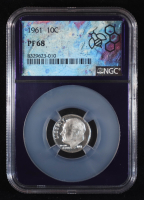 1961 Roosevelt Proof Silver Dime (NGC PF68) at PristineAuction.com