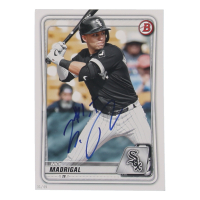 Nick Madrigal Signed 2020 Bowman Prospects 5x7 #BP101 #1/49 (JSA) at PristineAuction.com