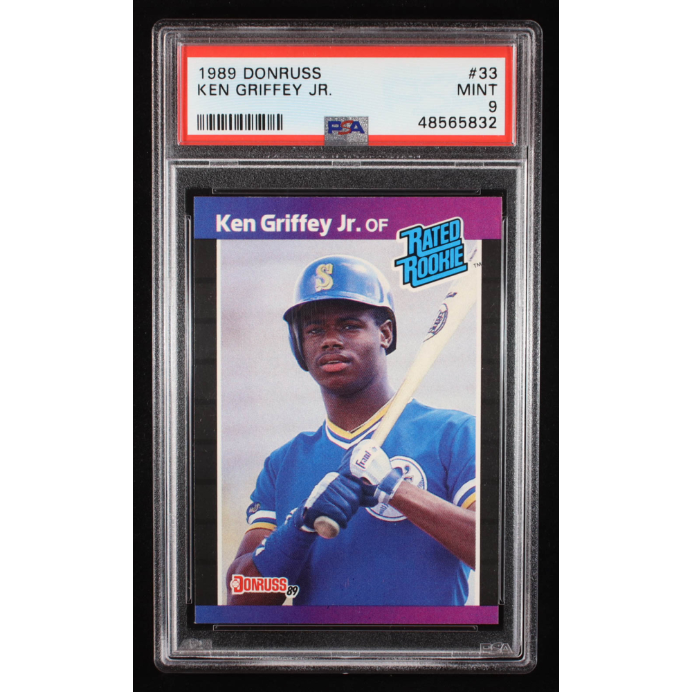 Ken Griffey Jr. 1989 Donruss #33 RR RC (PSA 9) at PristineAuction.com