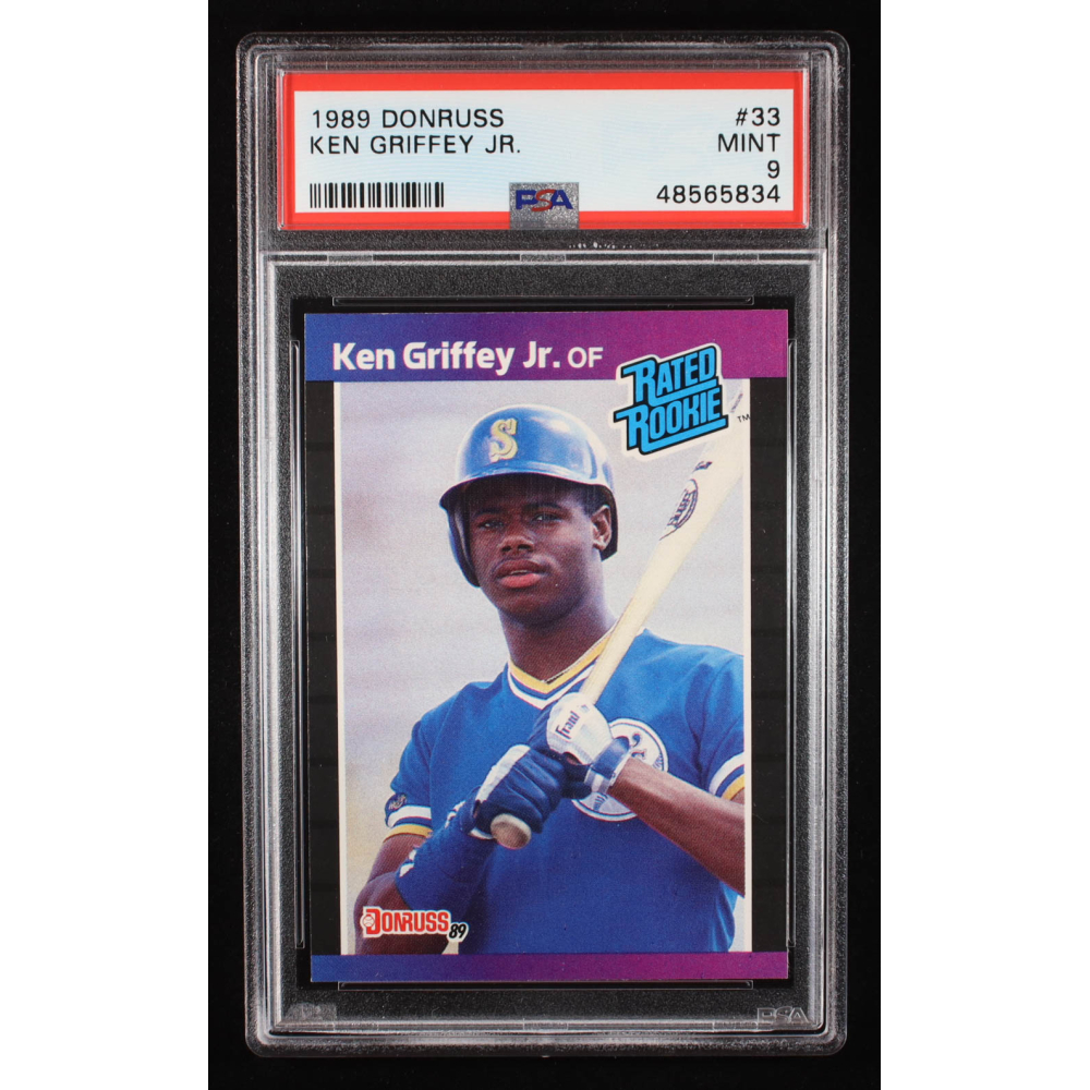 Ken Griffey Jr. 1989 Donruss #33 RR RC (PSA 9) at PristineAuction.com