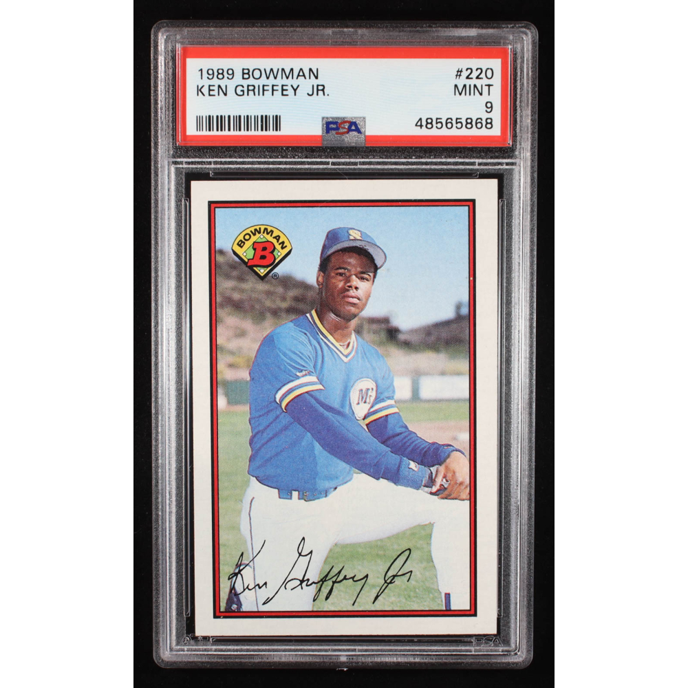 Ken Griffey Jr. 1989 Bowman #220 RC (PSA 9) at PristineAuction.com