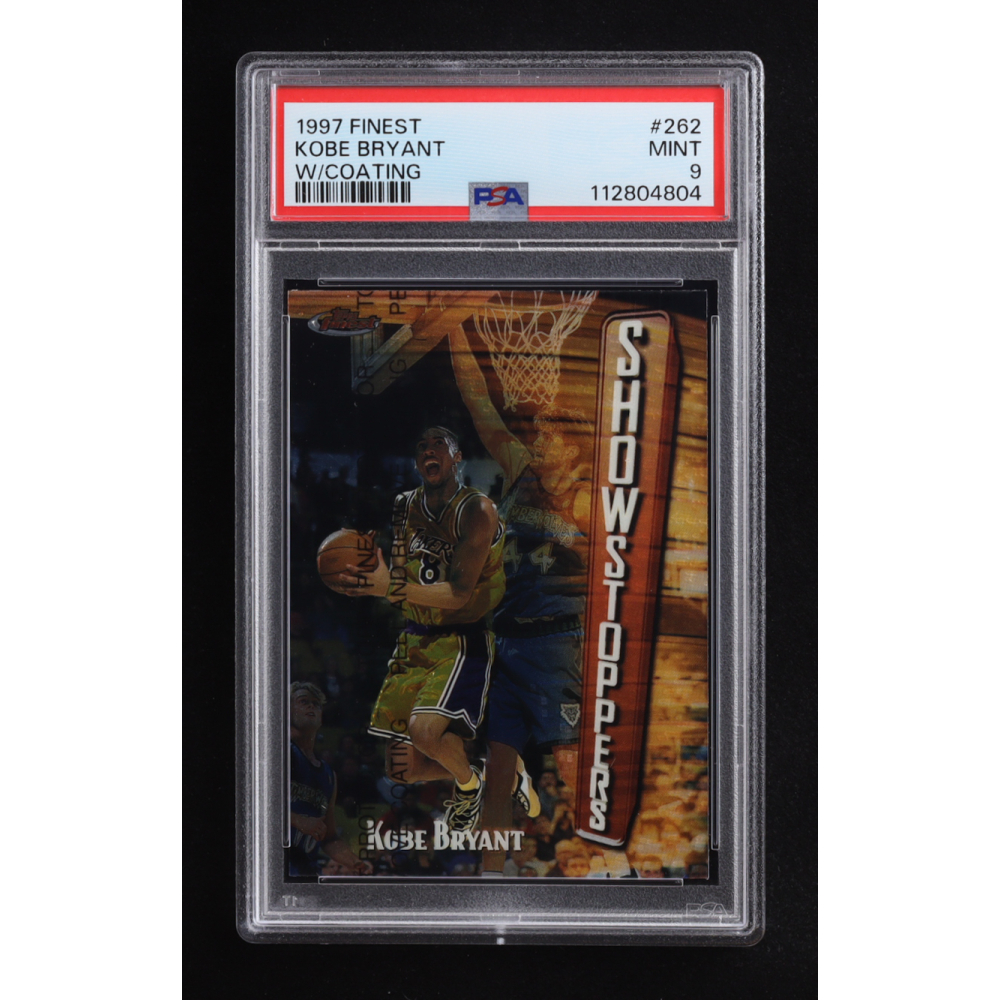 Kobe Bryant 1997-98 Finest #262 B (PSA 9) at PristineAuction.com