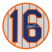 Dwight Gooden Signed Mets #16 Plaque (JSA) at PristineAuction.com