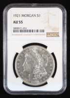 1921 Morgan Silver Dollar (NGC AU55) at PristineAuction.com