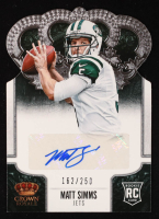 Matt Simms 2013 Crown Royale Rookie Signatures #171 RC #162/250 at PristineAuction.com