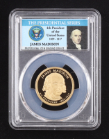 2007-S U.S. Presidential Proof $1 Coin - James Madison 4th President (PCGS PR69DCAM) at PristineAuction.com