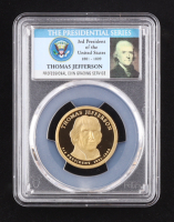 2007-S U.S. Presidential Proof $1 Coin - Thomas Jefferson 3rd President (PCGS PR69DCAM) at PristineAuction.com